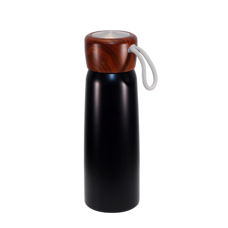 Eco Friendly Sports Water Bottle With Bamboo Lid